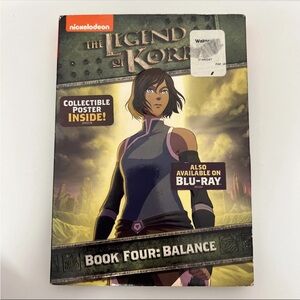 Legend of Korra: Book Four: Balance (DVD, 2015, 2-Disc Set) Nickelodeon / NEW